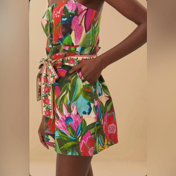 FARM Rio Multicolor Tropical Jumpsuit - Picture 7 of 8